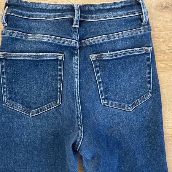 Vervet Dark Wash High Rise Straight Leg Ankle Jeans Size 26 - Picture 4 of 5